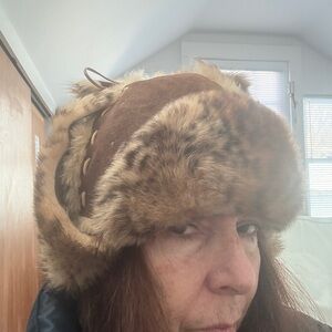 Brown Faux Fur Trapper Hat